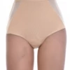Comfortable high-rise cotton-blend briefs by Tiara Galiano that hold over the stomach without digging.