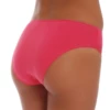 Cotton bikini briefs with floral lace triangle insets at the hips over a smooth cotton body.