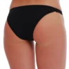 Cotton bikini briefs by Tiara Galiano with a scalloped lace trim along the waistband.