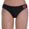 Cotton bikini briefs by Tiara Galiano in a soft blend with a high leg and low rise.