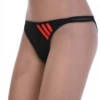 Cotton bikini briefs by Tiara Galiano in a soft blend with a high leg and low rise.