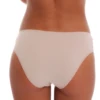 Cotton-blend bikini briefs by Tiara Galiano with full lace hips, a high leg and higher rise.