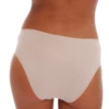 Cotton-blend bikini briefs by Tiara Galiano with a smooth cotton front and lace across the back.
