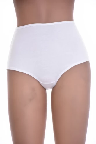 Soft cotton-blend Brazilian briefs for women with a breathable sheer mesh back and a raised waist.
