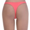 Soft cotton-blend thong sitting low on the hip, smooth with minimal coverage for all-day wear.