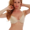 Breathable cotton bra with molded cups and a smooth line under everyday tops, with adjustable shoulder straps.