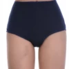 Cotton Brazilian panties with a high rise and light mesh back, soft and breathable as a daily staple.