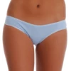 Cotton Brazilian panties from Tiara Galiano with a lace front, low rise and small hip bows.