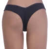 Smooth cotton Brazilian panties with open sides and a clean solid face, a comfortable breathable everyday pair.