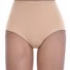 Cotton Brazilian panties with a raised waist and mesh back, soft against the skin for comfortable daily wear.