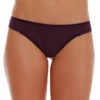 Smooth cotton Brazilian panties that sit low on the hip with open sides and no trim, everyday staple.