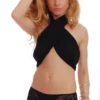 Soft cotton Brazilian panties with wide floral lace sides and a clean centre, moderate coverage.