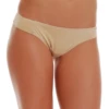 Soft cotton Brazilian panties with a smooth solid finish and open sides, breathable for everyday wear.