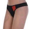 Soft cotton Brazilian panties with a smooth solid face and open sides, breathable for everyday wear.
