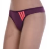 Soft cotton Brazilian panties with a smooth solid face and open sides, a breathable everyday staple.