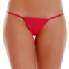 Smooth cotton G-string in a soft breathable blend with a slim string back, an easy everyday basic.