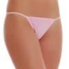Breathable cotton G-string with a smooth solid face and slim back, a simple everyday daily pick.