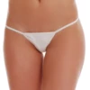 Smooth cotton G-string in a soft breathable blend with no lace, a quiet comfortable everyday basic.