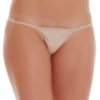 Soft cotton G-string with a slim string back and smooth solid face, a breathable everyday basic.