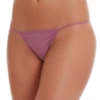 Soft cotton G-string with a slim string back and smooth solid finish, a breathable everyday basic.