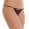 Soft cotton G-string with a slim string back and smooth solid finish, a breathable everyday basic.