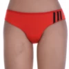 Smooth cotton thong low on the hip with minimal coverage and no lace, an easy breathable everyday pick.