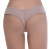 Low-rise cotton thong with a clean face and no trim, breathable and comfortable for daily wear.