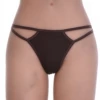 Low-rise cotton thong with a thong back and clean solid finish, an easy quiet everyday staple.