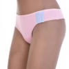 Low-rise cotton thong with a thong back and clean solid finish, an easy quiet everyday staple.