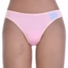 Low-rise cotton thong with a thong back and clean solid finish, an easy quiet everyday staple.