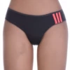 Smooth cotton thong low on the hip with a thong back and no trim, an easy breathable everyday staple.
