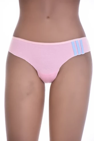 Cotton thong with minimal coverage and a clean line, a simple breathable everyday underwear basic.