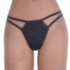 Cotton thong with minimal coverage and a slim back, a quiet breathable everyday staple.