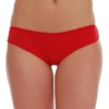 Breathable cotton thong with a slim back and clean line, a simple comfortable everyday staple.
