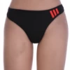 Soft cotton thong with a thong back and clean solid finish, breathable for comfortable daily wear.