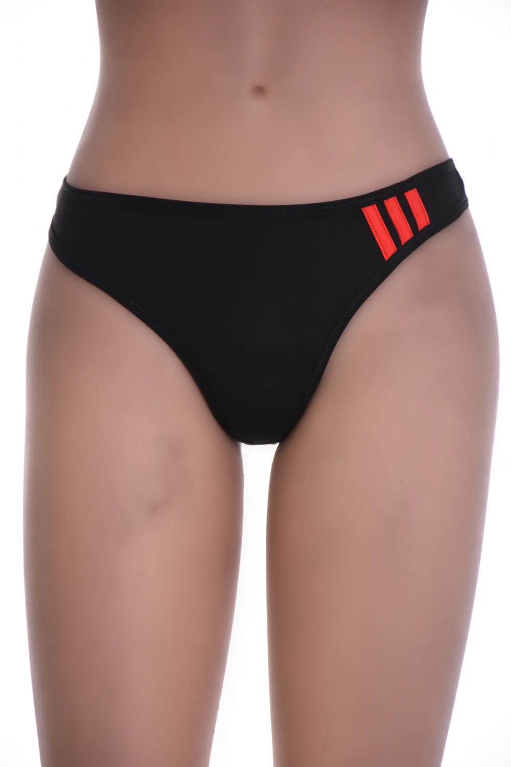 Soft cotton thong with a thong back and clean solid finish, breathable for comfortable daily wear.