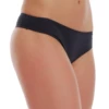 Soft cotton thong with a thong back and clean solid finish, breathable for comfortable daily wear.