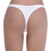 Soft cotton thong with a minimal thong back, breathable and easy as a daily underwear basic.
