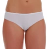 Smooth cotton thong in a soft solid knit with a slim back, an easy quiet everyday underwear basic.