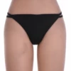 TIARA GALIANO cotton thong in a soft blend, sitting low on the hip with a simple no-frills line.