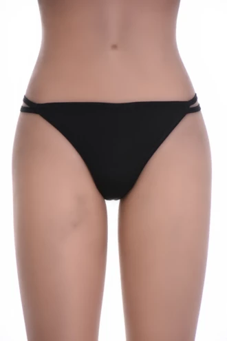 TIARA GALIANO cotton thong in a soft blend, sitting low on the hip with a simple no-frills line.
