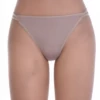 Soft cotton thong with minimal coverage and a clean trim-free front, a comfortable everyday basic.