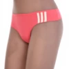 Soft cotton thong with a slim thong back and smooth solid face, breathable for everyday comfort.