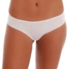 Soft cotton thong with a smooth solid face and slim thong back, a breathable everyday low-rise pick.