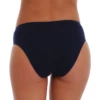 Decorative cotton bikini briefs from Tiara Galiano with a floral lace back and slim waistband.