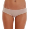 Everyday cotton bikini briefs by Tiara Galiano, a dependable staple with a low rise on the hip.