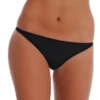 Fine-knit microfiber bikini briefs with a high leg and low hip rise that stay invisible under leggings.