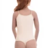 Fine microfiber tank bodysuit with thong back, invisible under fitted clothing with no visible line.