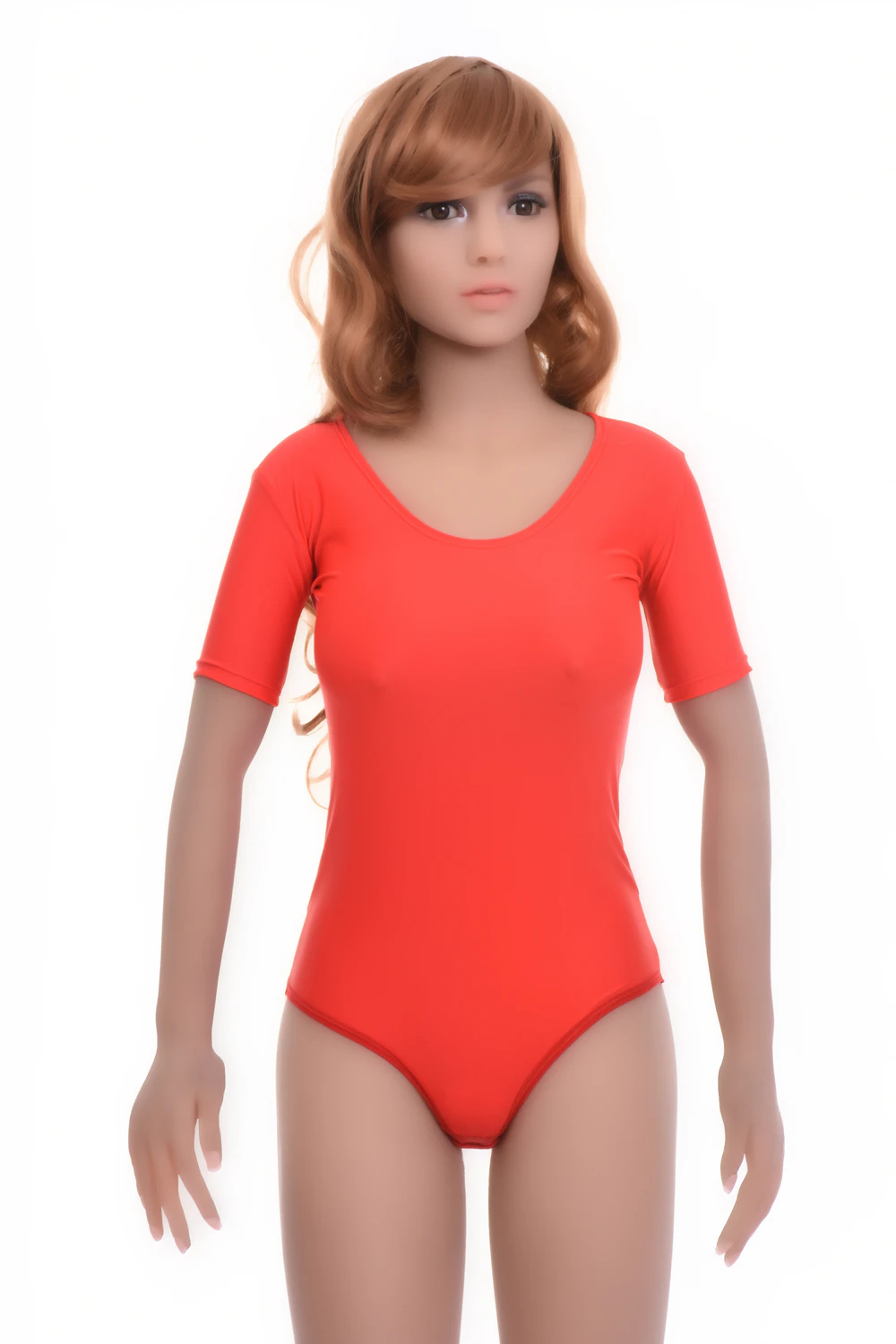 Fine microfiber tee bodysuit with brazilian back, close to the skin and holding its shape through the day.