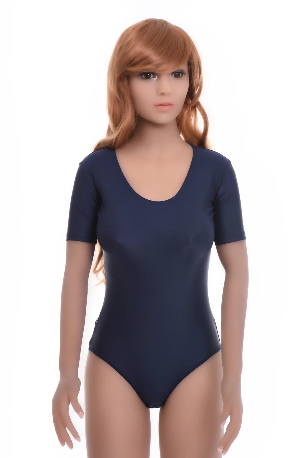Fine microfiber tee bodysuit with brazilian back, close to the skin and holding its shape through the day.